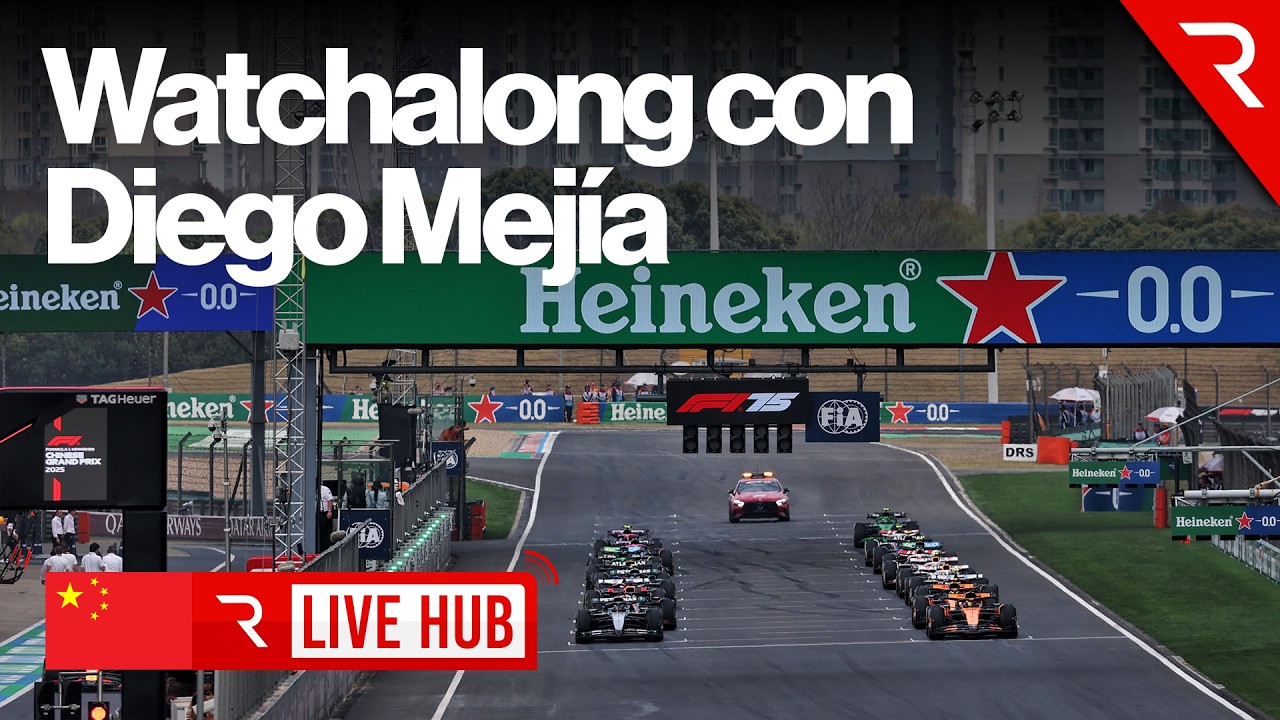 Gran Premio de China de F1 - Sprint: Watchalong con Diego Mejía