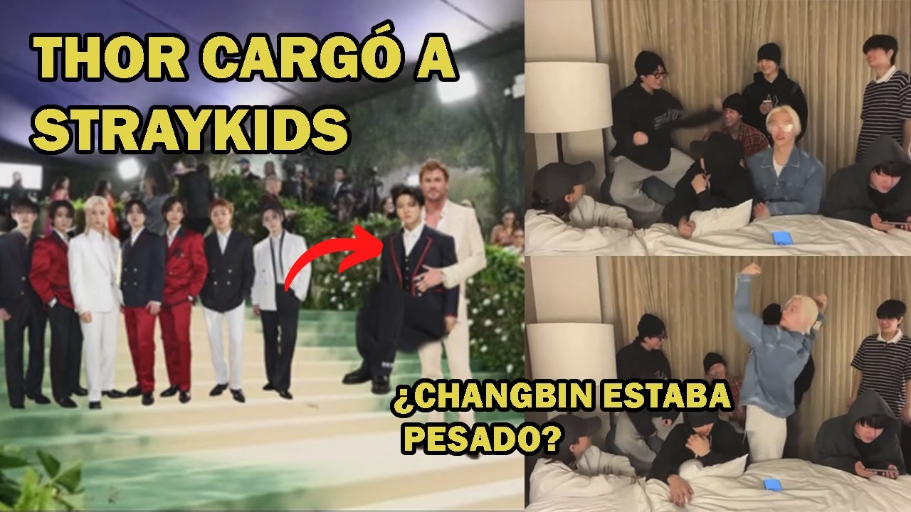 Chris Hemsworth sintió pesado a un miembro de Straykids cuando lo cargó