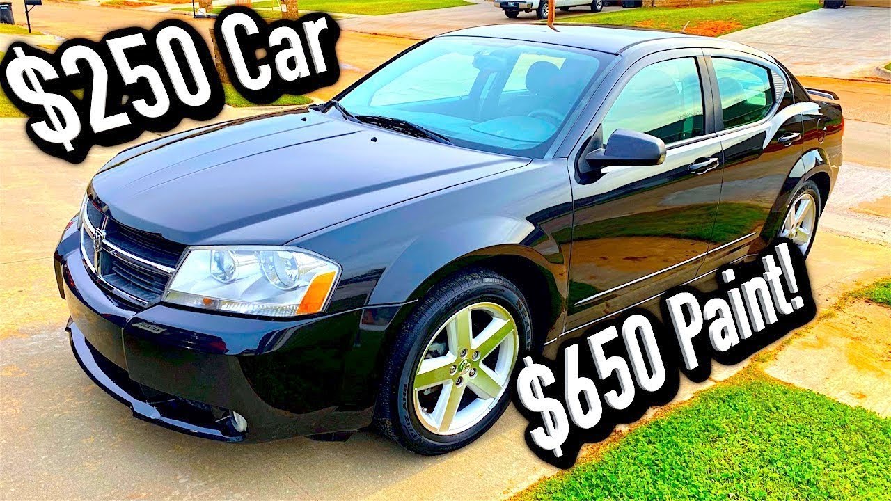 I Spent $650 Painting my $250 Dodge Avenger at Maaco!