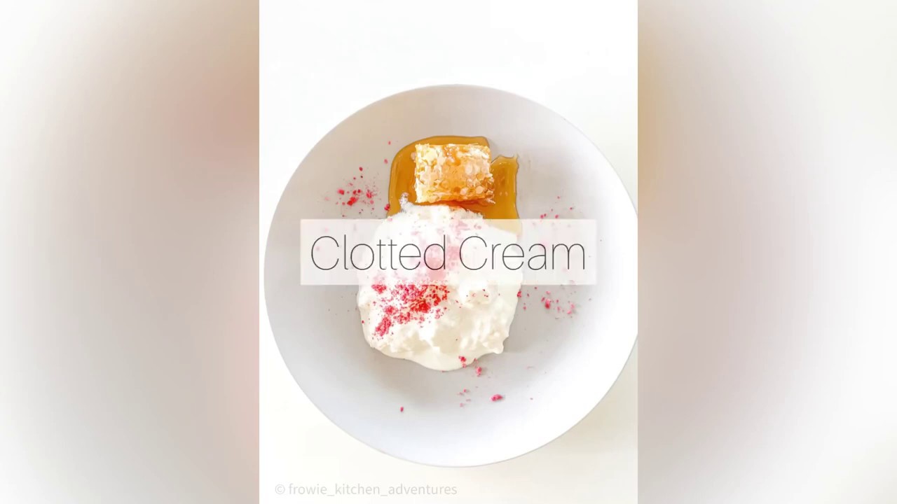 Clotted Cream. Qaimaq. Kaymak. Kashta