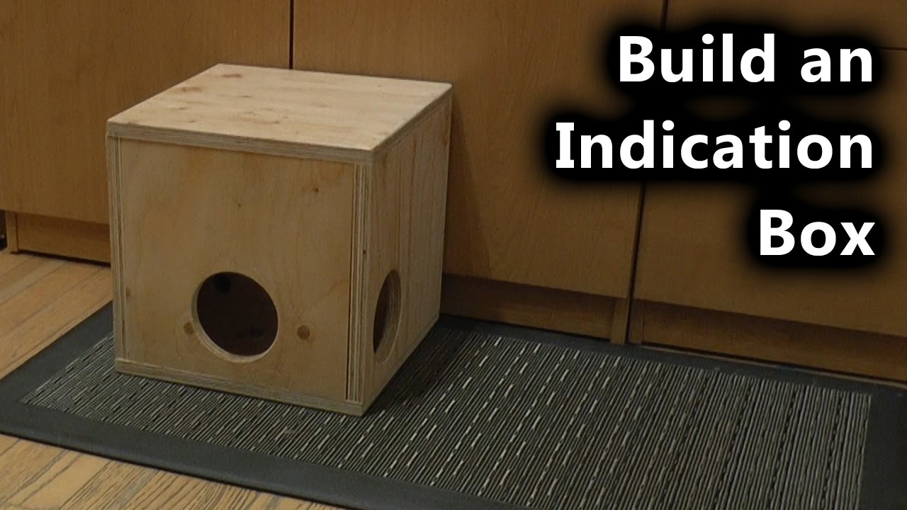 How to Build a Scent Box for Training a Nosework Indication