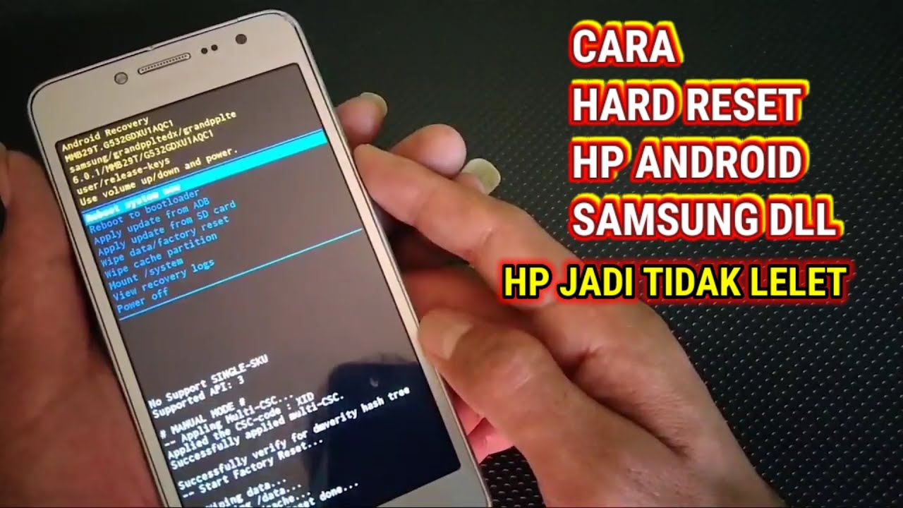 Cara reset hp Samsung J2 prime | cara riset Samsung J2 prime