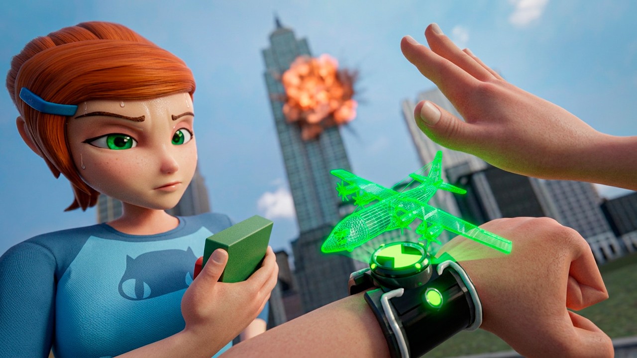 A Prima do Ben10 Explodiu um Predio no Bonelab VR