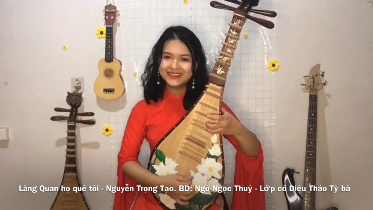 Làng Quan họ quê tôi | ST Nguyễn Trọng Tạo | BD Ngô Ngọc Thuỷ