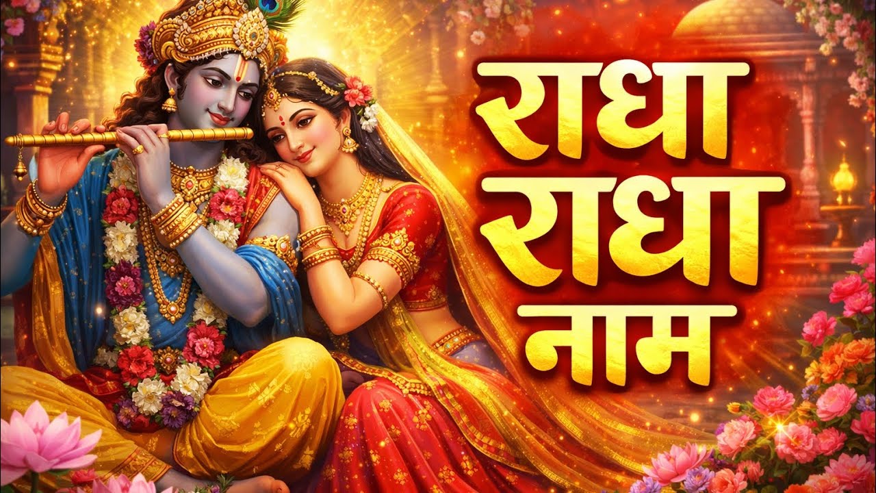 सुबह-सुबह सुनिए राधा कृष्ण का मधुर नाम | मन को शांति देने वाला भजन | Radha Krishna Naam