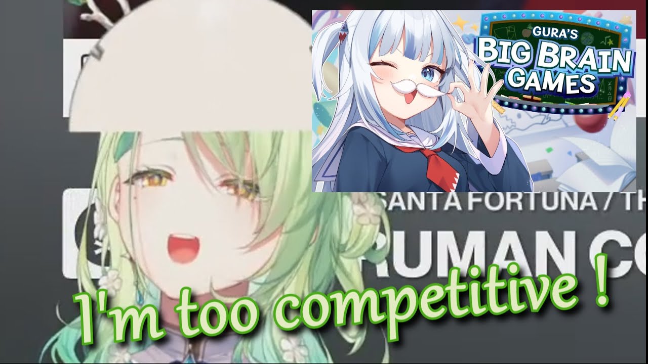 Fauna explains why she won't participate in Gura's Big Brain Games