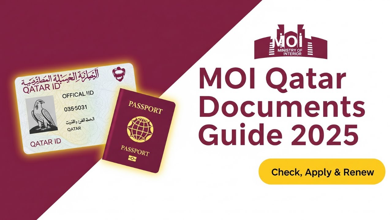 MOI Qatar Official Documents 2025 | Full Guide