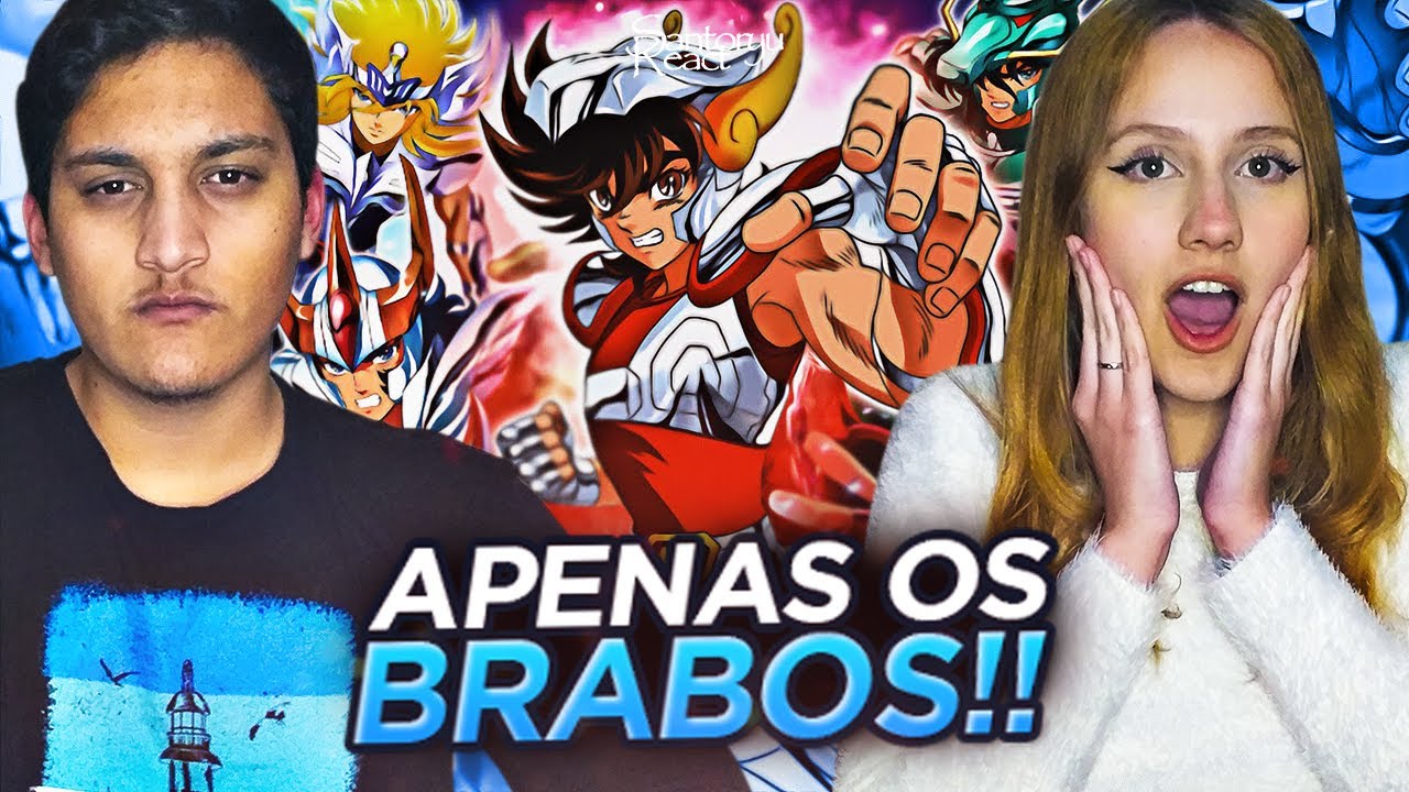 REACT - Rap dos Cavaleiros do Zodíaco - POR ATENA | NERD HITS