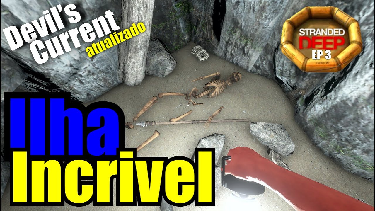 Maior Ilha de Stranded Deep Mapa Devil's Current