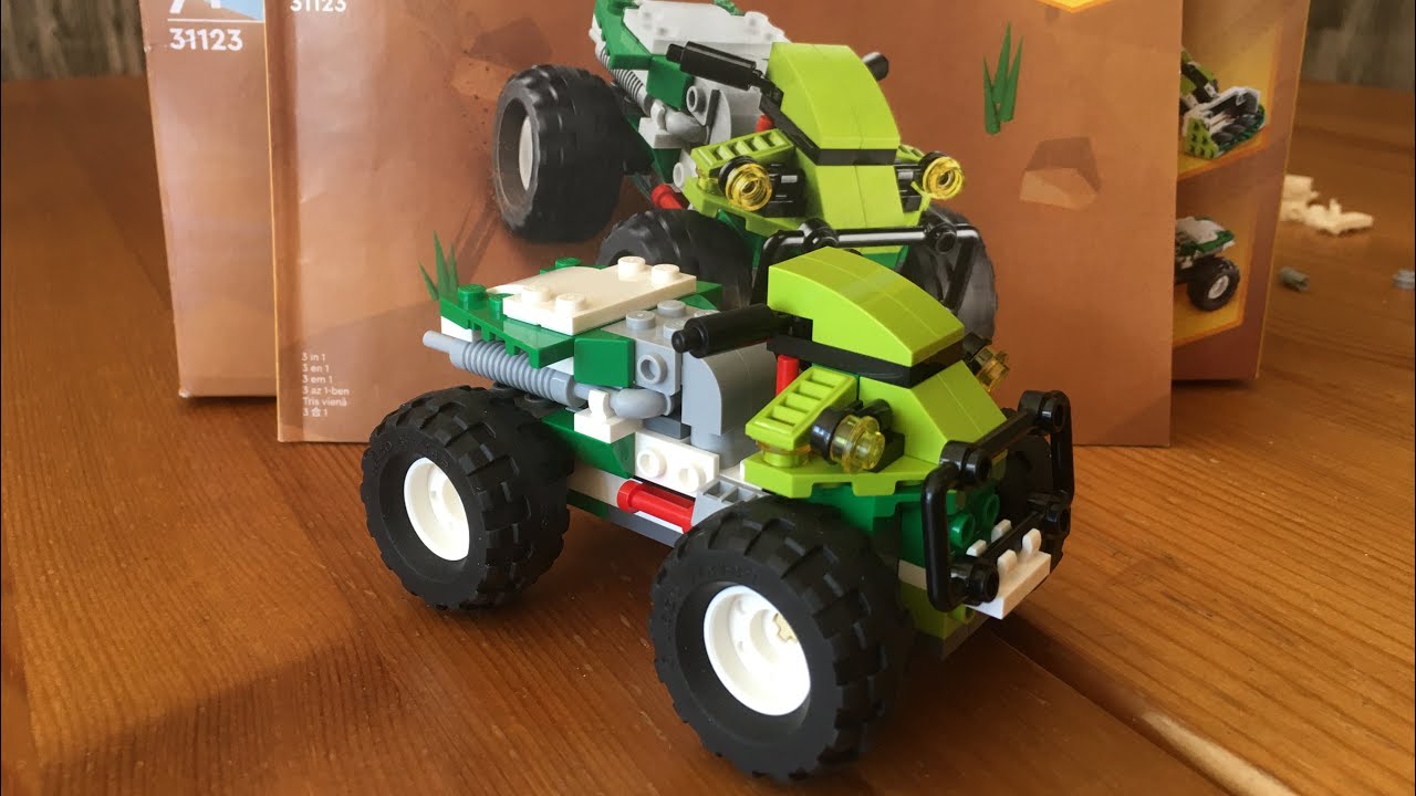 Opening and assembling Lego Creator 3in1 Set 31123 ATV/Quadbike