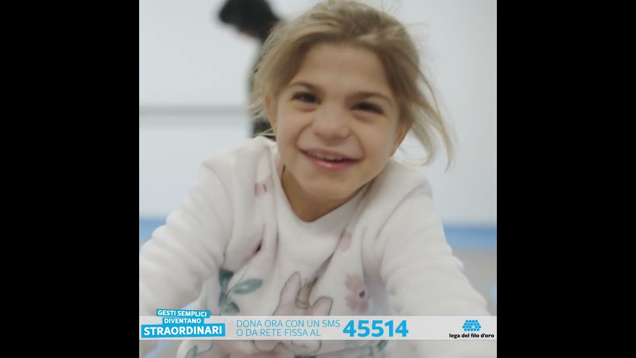 Dona ora al 45514 | #EroiOgniGiorno | SMS Solidale Lega del Filo d'Oro