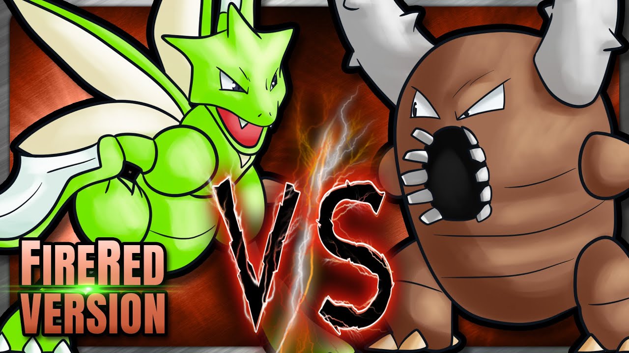 Pinsir vs Scyther - Pokemon FireRed