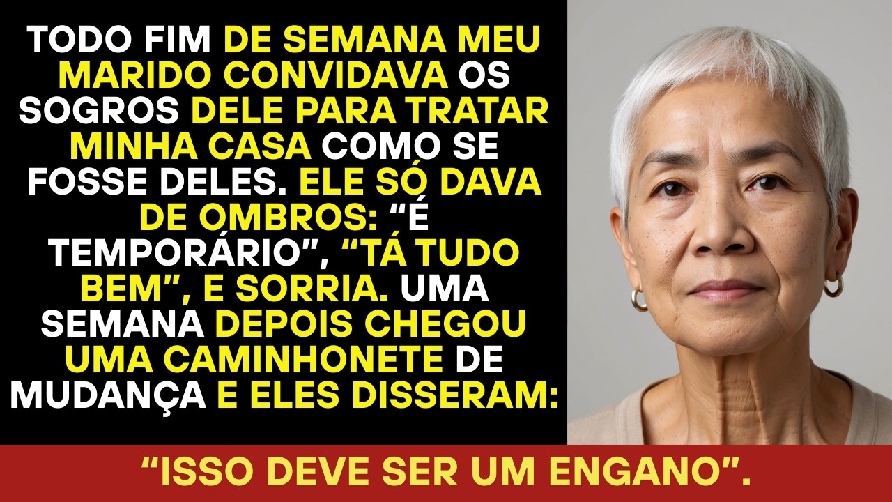 Meu filho permitiu que os sogros ocupassem minha casa todo fim de semana