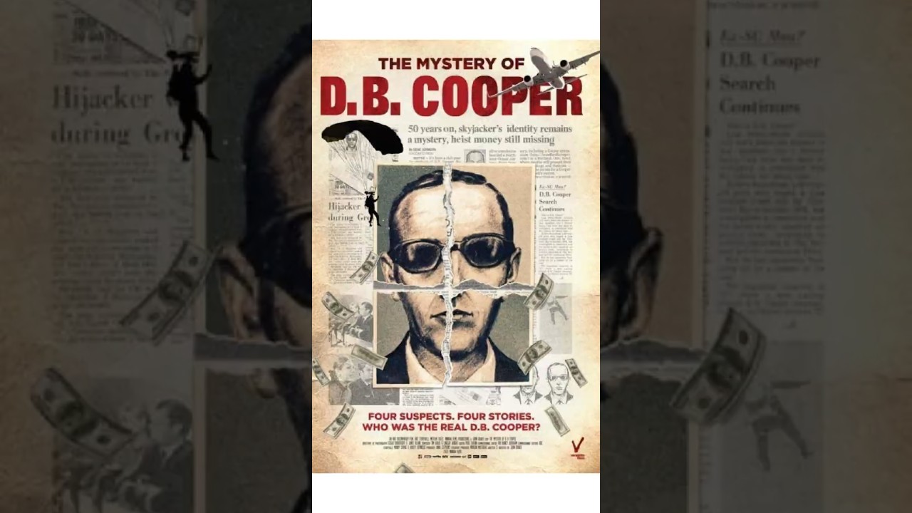 O Mist&eacute;rio de D. B. cooper #segredosdopassado #mist&eacute;riosn&atilde;oresolvidos #hist&oacute;riaoculta #enigmas