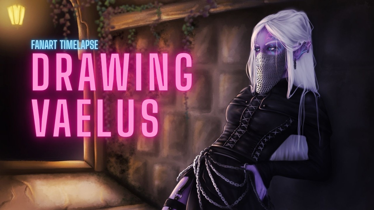 Drawing Vaelus || Timelapse