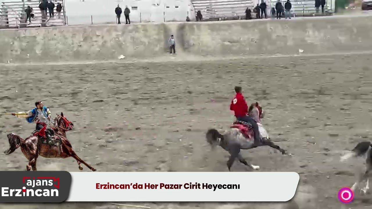 Erzincan&rsquo;da Her Pazar Cirit Heyecanı