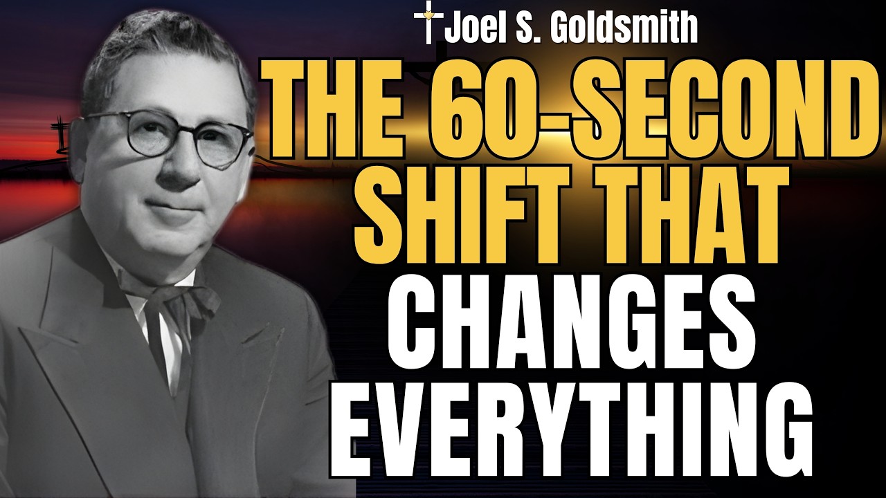 JOEL S. GOLDSMITH: PRAYER IS NOT ASKING — The 60-Second Shift That Changes Everything