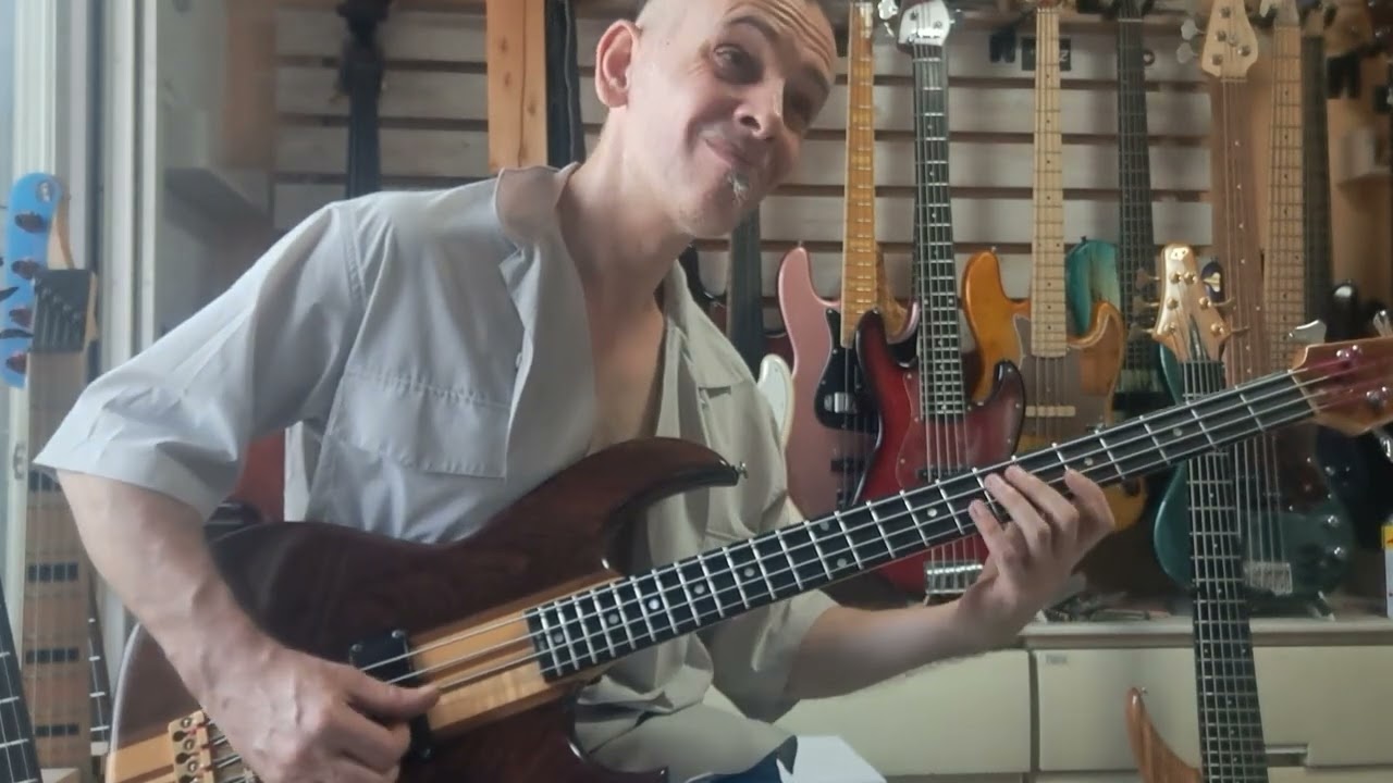 BASS HUNTER: VINTAGE JAPANESE BASS Aria Pro II SB700 #soundcheck #bassplayer #bassist #bass #demo