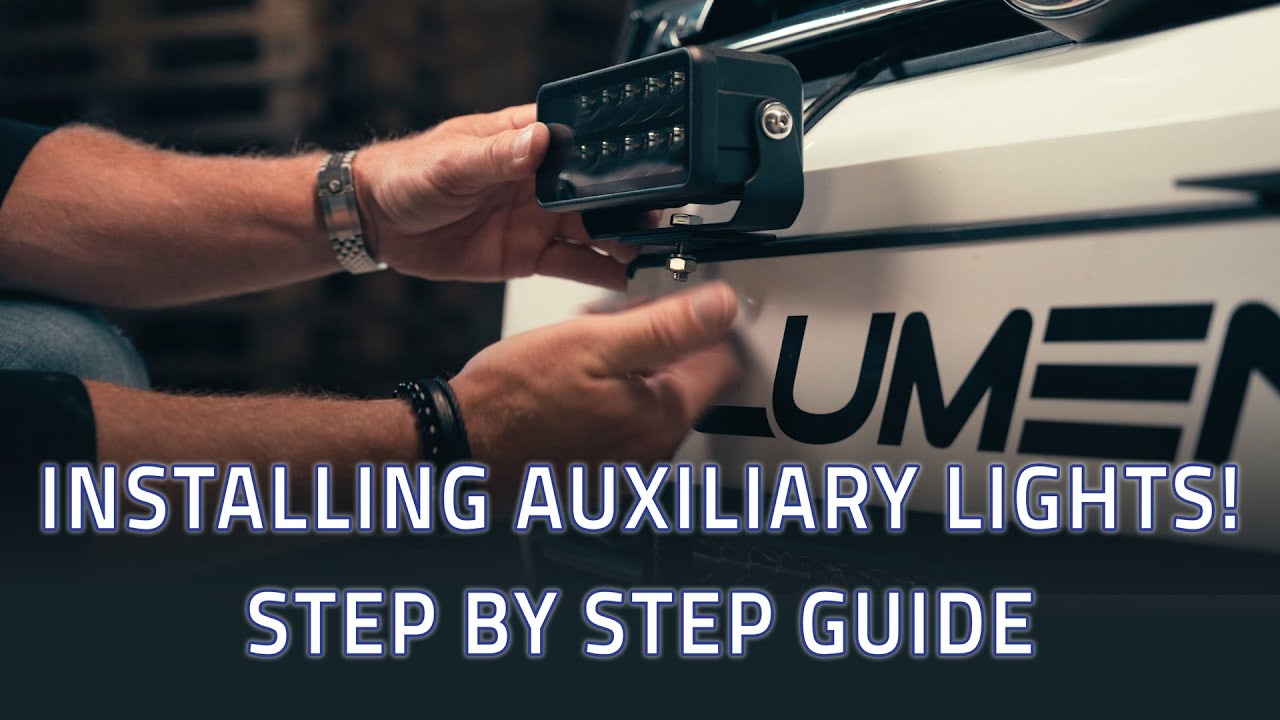 HOW TO INSTALL AUXILIARY LIGHTS ON YOUR CAR &ndash; Step-by-step guide!