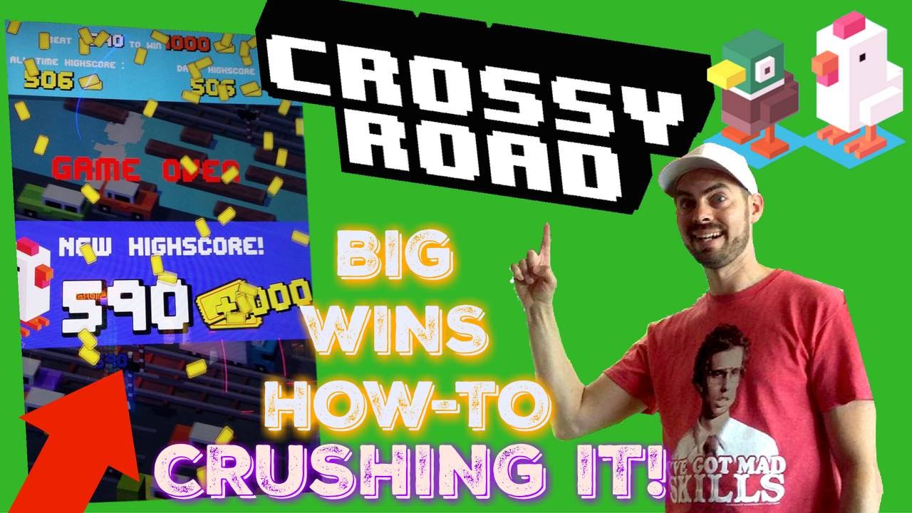 Crushing Crossy Road Arcade With So Many Arcade Jackpots & How To beat Tips! Arcadejackpotpro