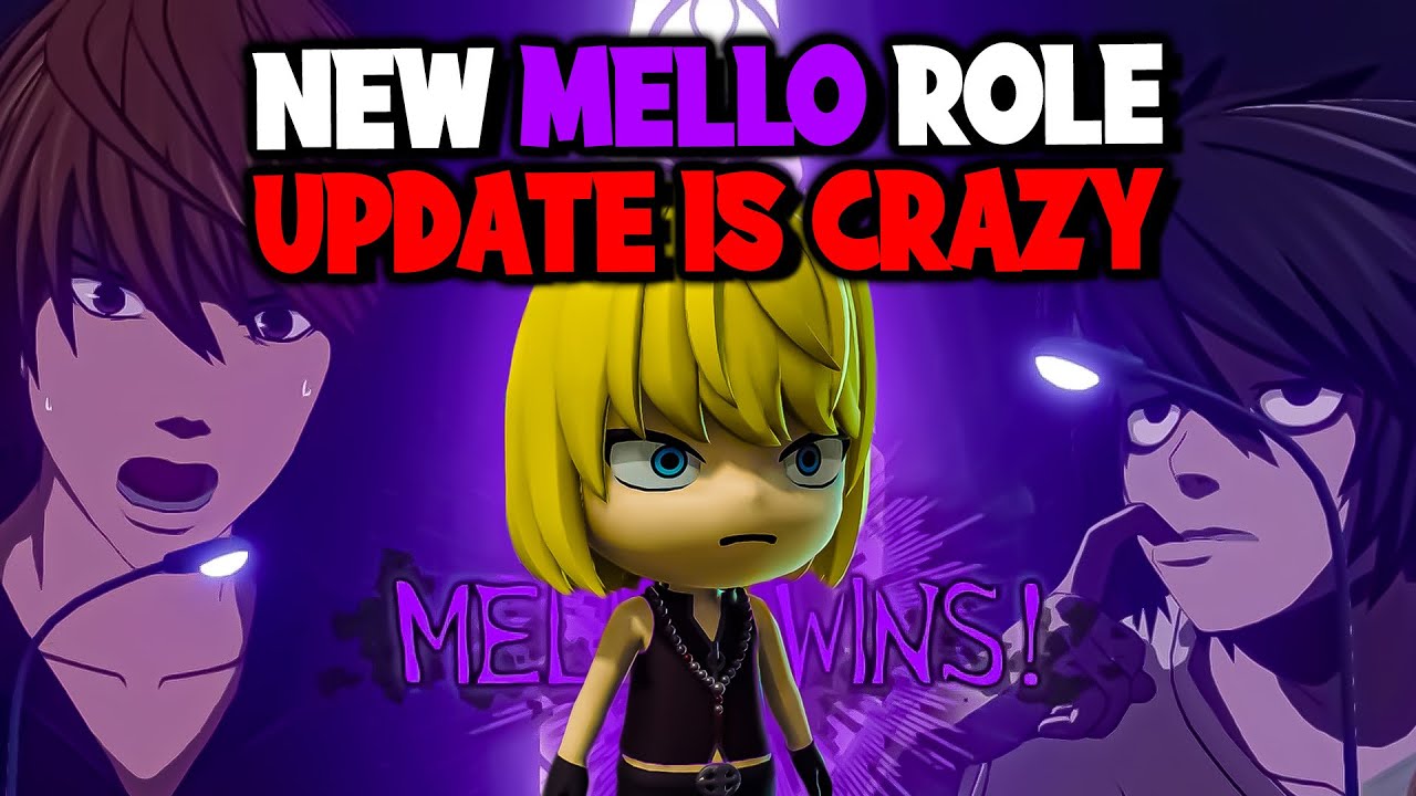 I Play The NEW Mello Role! This Update Changes EVERYTHING - DEATH NOTE Killer Within
