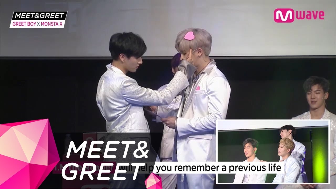 [MEET&GREET] MONSTA X  I.M&Wonho`s Goblin Parody