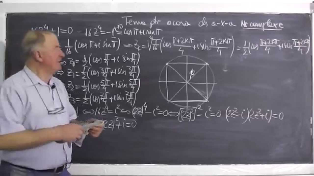 Lectia 399 - Rezolvam exercitii cu ecuatii binome - Numere complexe - Tema la matematica - Clasa 10