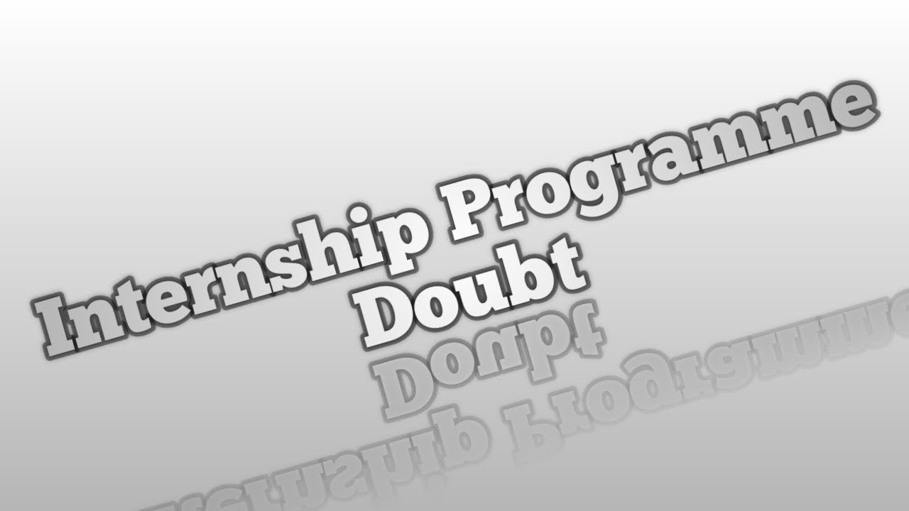 Archaeological survey of India internship programme doubt