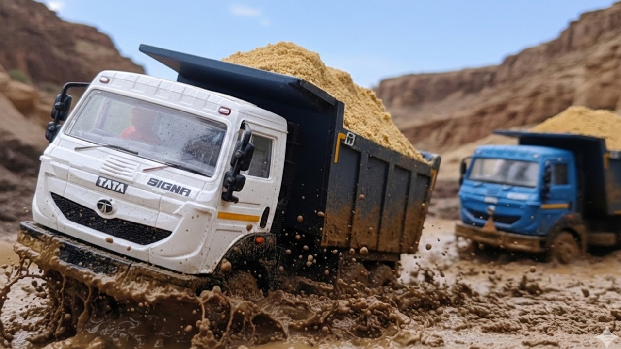 Customised Centy Toys Tata Trucks | Tata Signa | Tipper Trucks | Truck Videos | Auto Legends