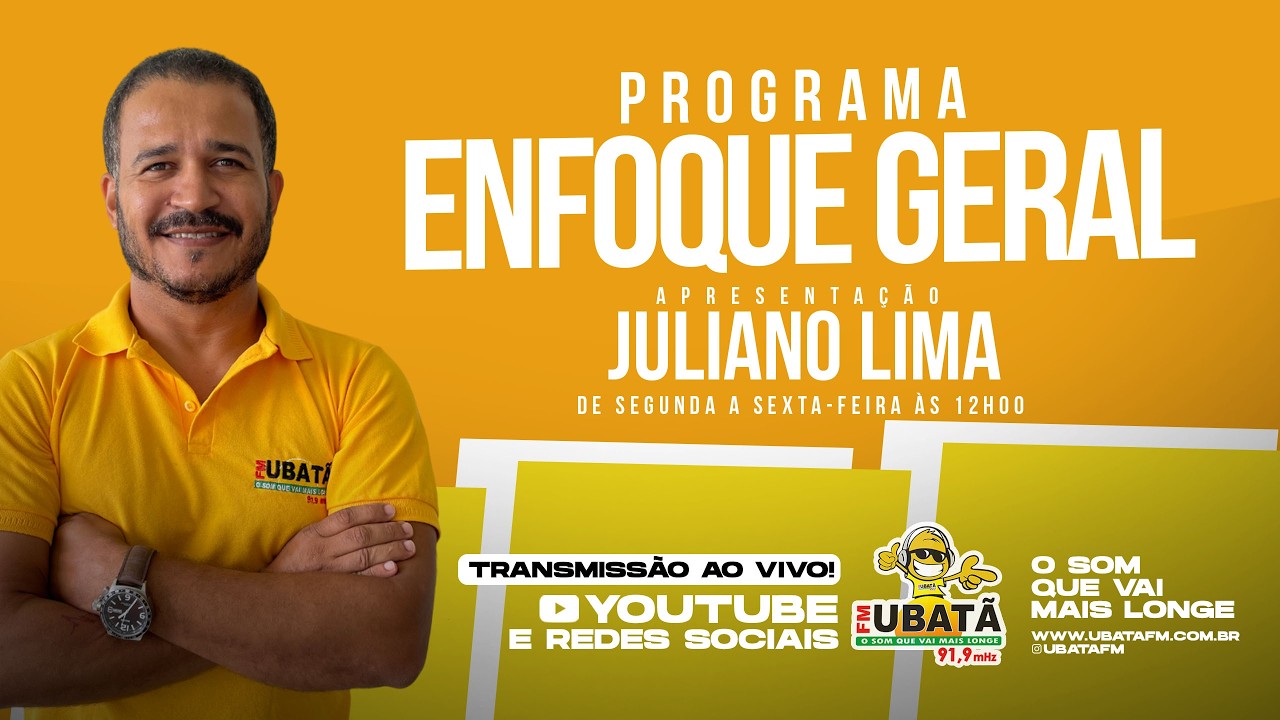 Enfoque Geral | Apresentação: Juliano Lima | 20-02-2026