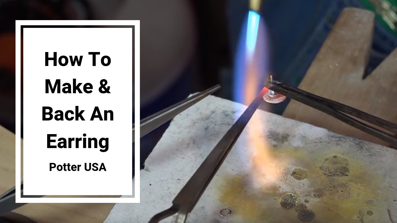 How To Make & Back An Earring