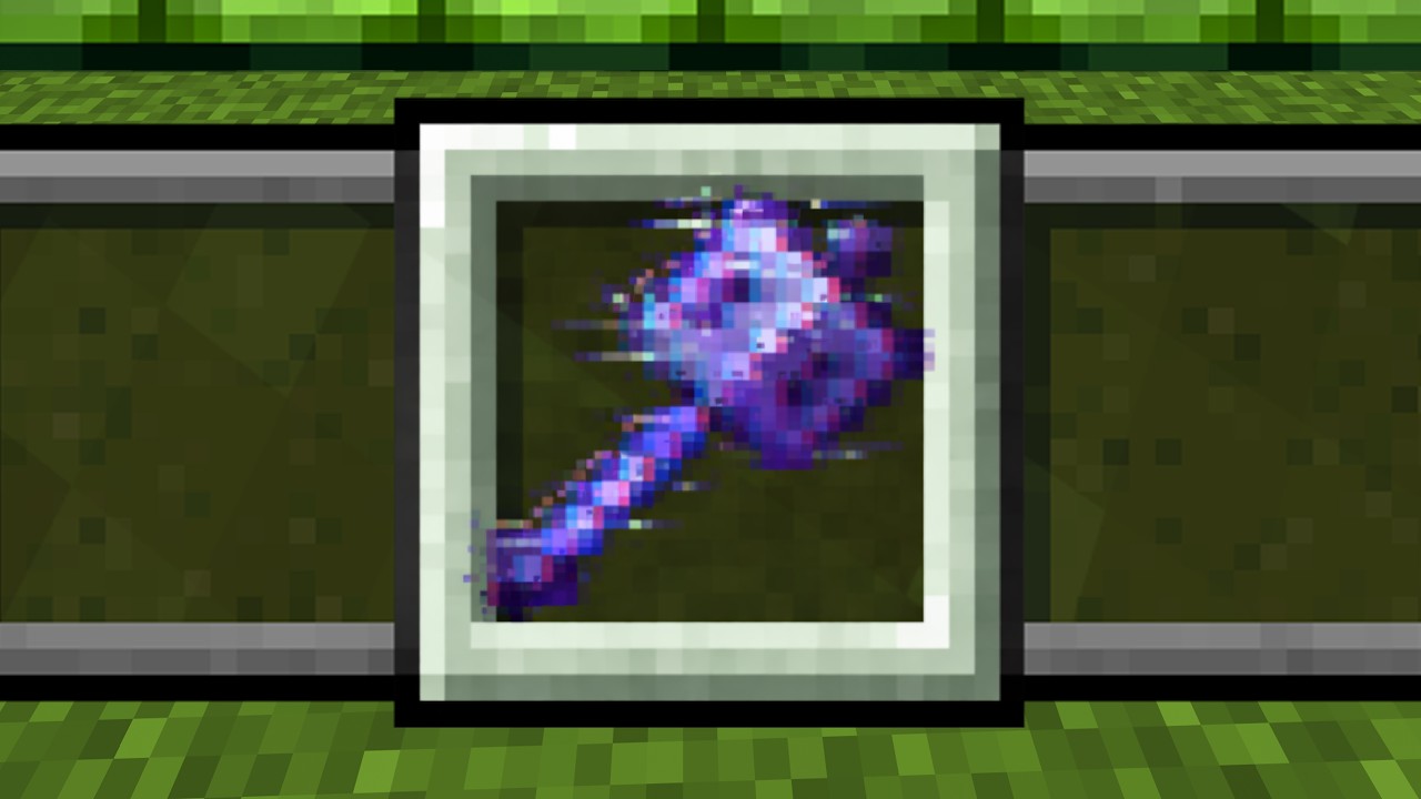 I Obtained a Glitched Mace