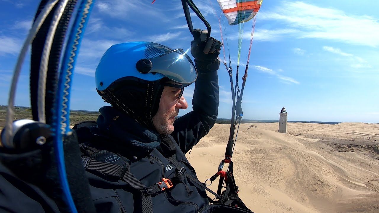 Soaren an der Steilküste von Løkken