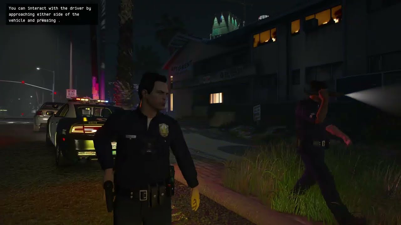LSPDFR but I'm a realistic LAPD cop #4k #lspdfr