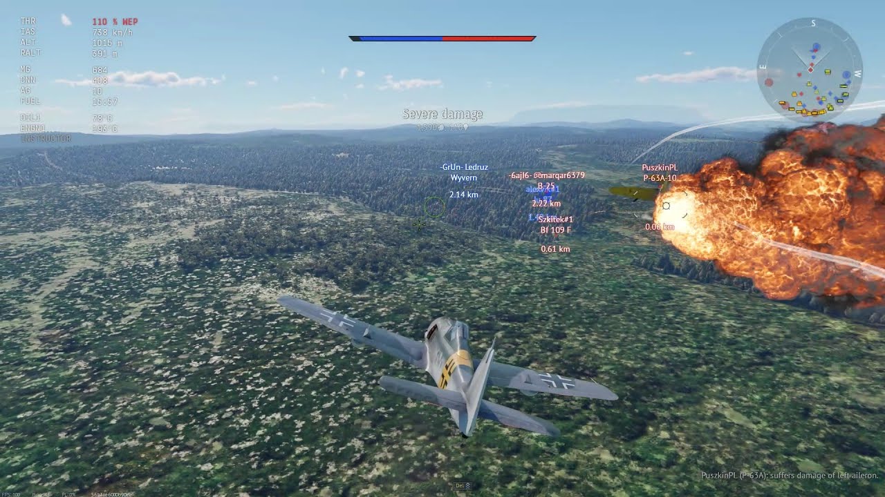 War Thunder; Fw 190 F-8; Powerful guns and this plane is classified as a strike aircraft; Air Arcade