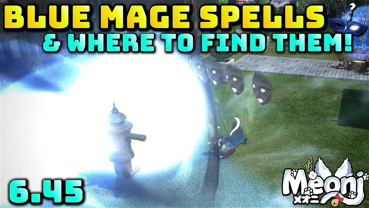 FFXIV: All Level 80 Blue Mage Spells & Where To Find Them! - 6.45