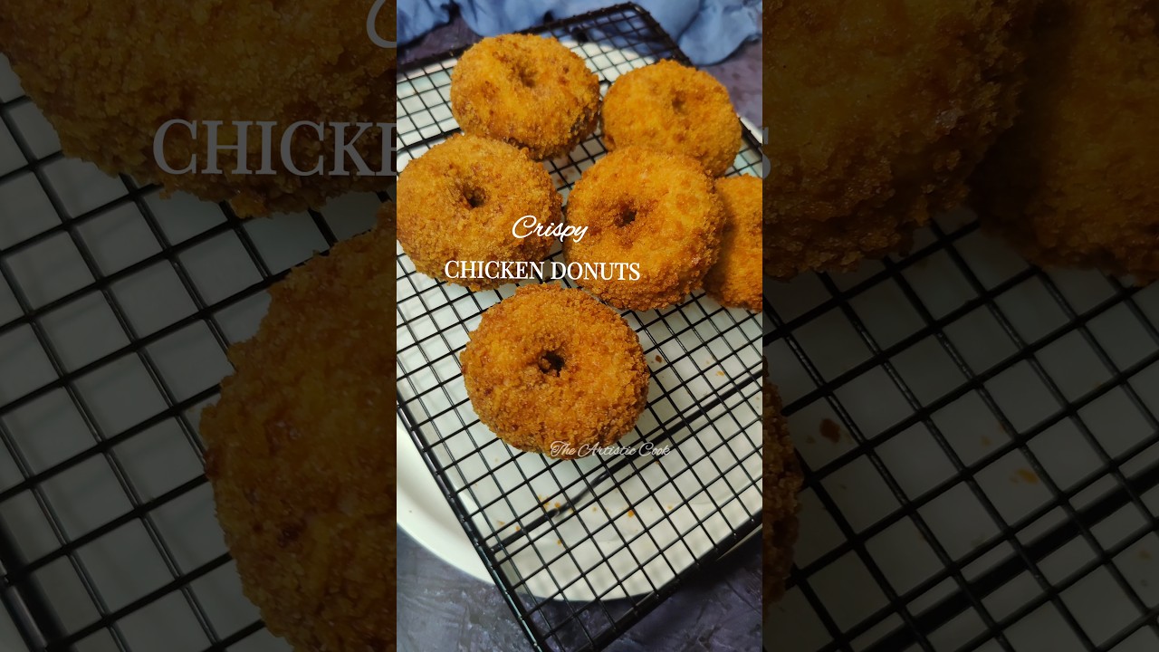 Chicken Donuts Recipe 👆 | Ramadan Iftar Recipes ✨ #shorts #youtubeshorts