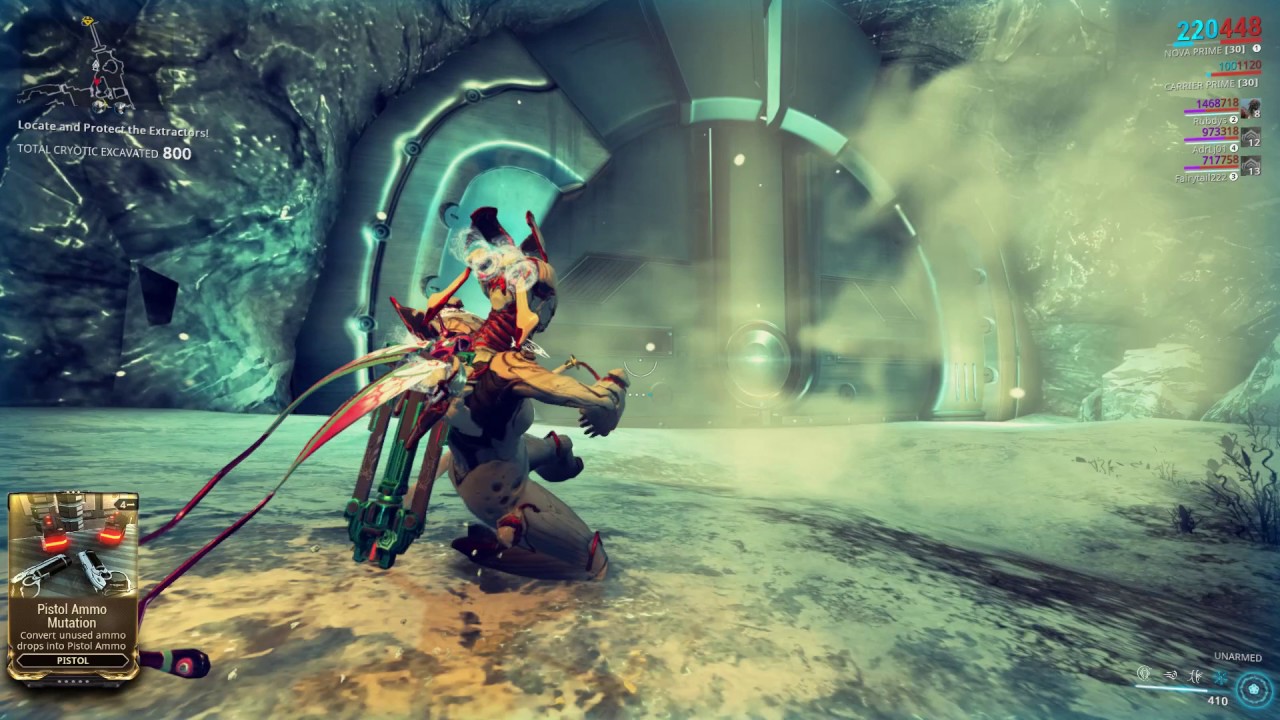 Warframe Hieracon 2400 relic farm - AXI C1 / AXI V5
