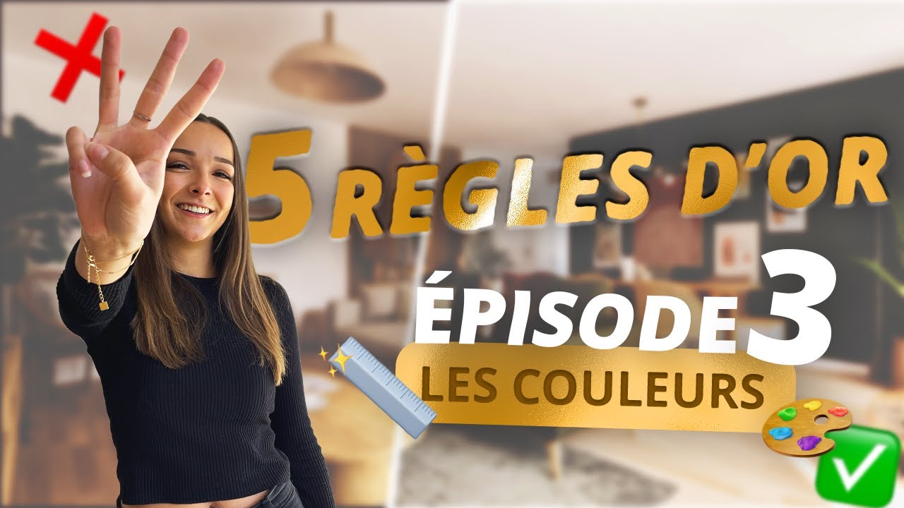 5 r&egrave;gles d'or pour une d&eacute;coration d'int&eacute;rieur r&eacute;ussie : les couleurs