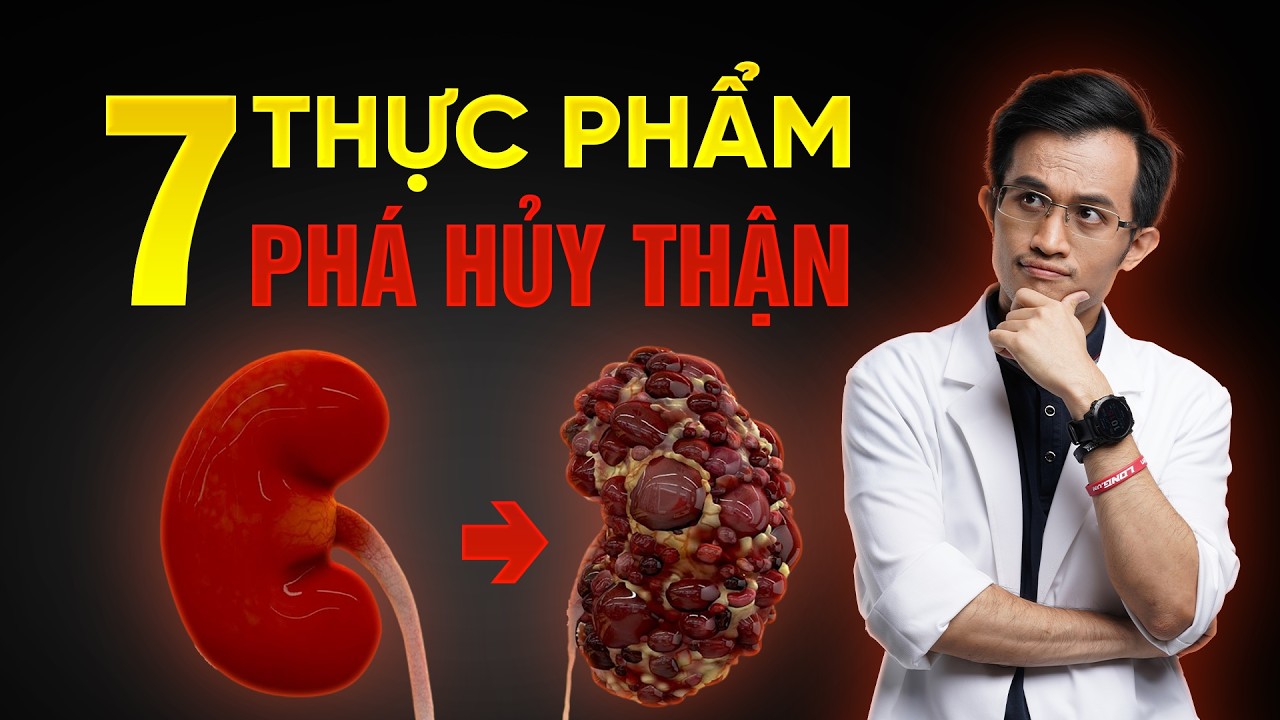 7 Thực Phẩm Phá Hủy Thận Của Bạn