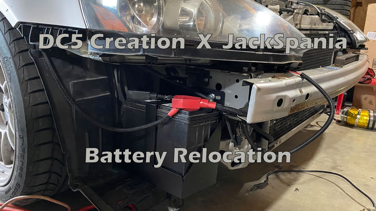 Battery Relocation Kit for the RSX