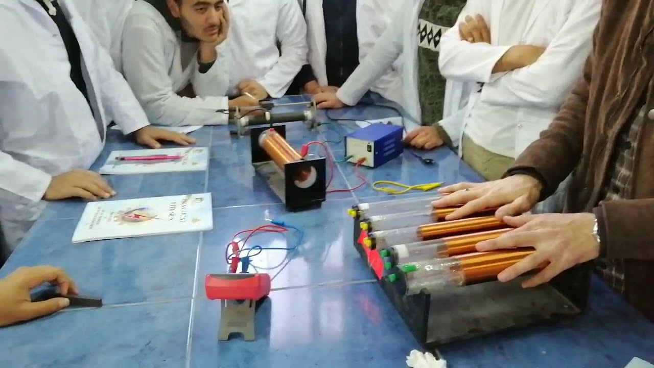 Faraday's law معمل فيزياء