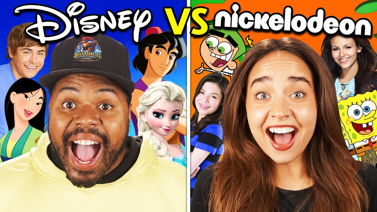 Disney vs. Nickelodeon: Song Battle!