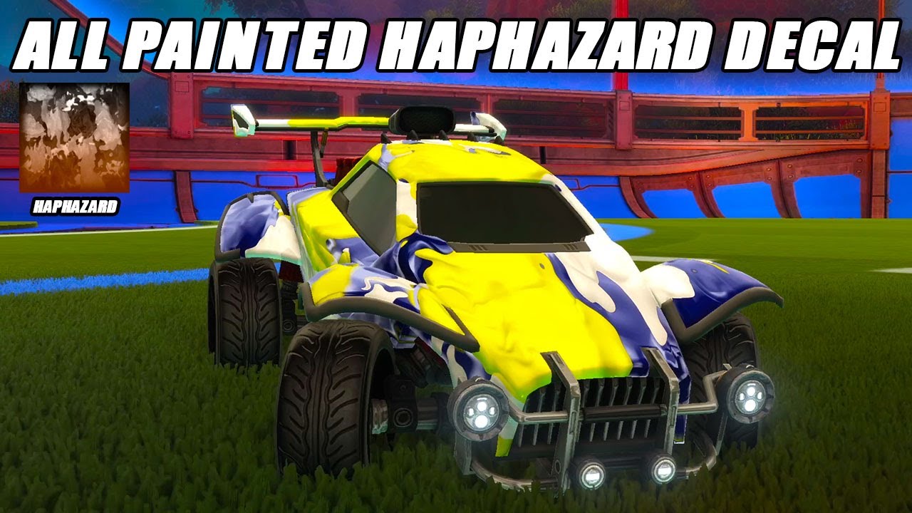 Showcasing All *NEW* Painted Rocket Pass 10 Decal 