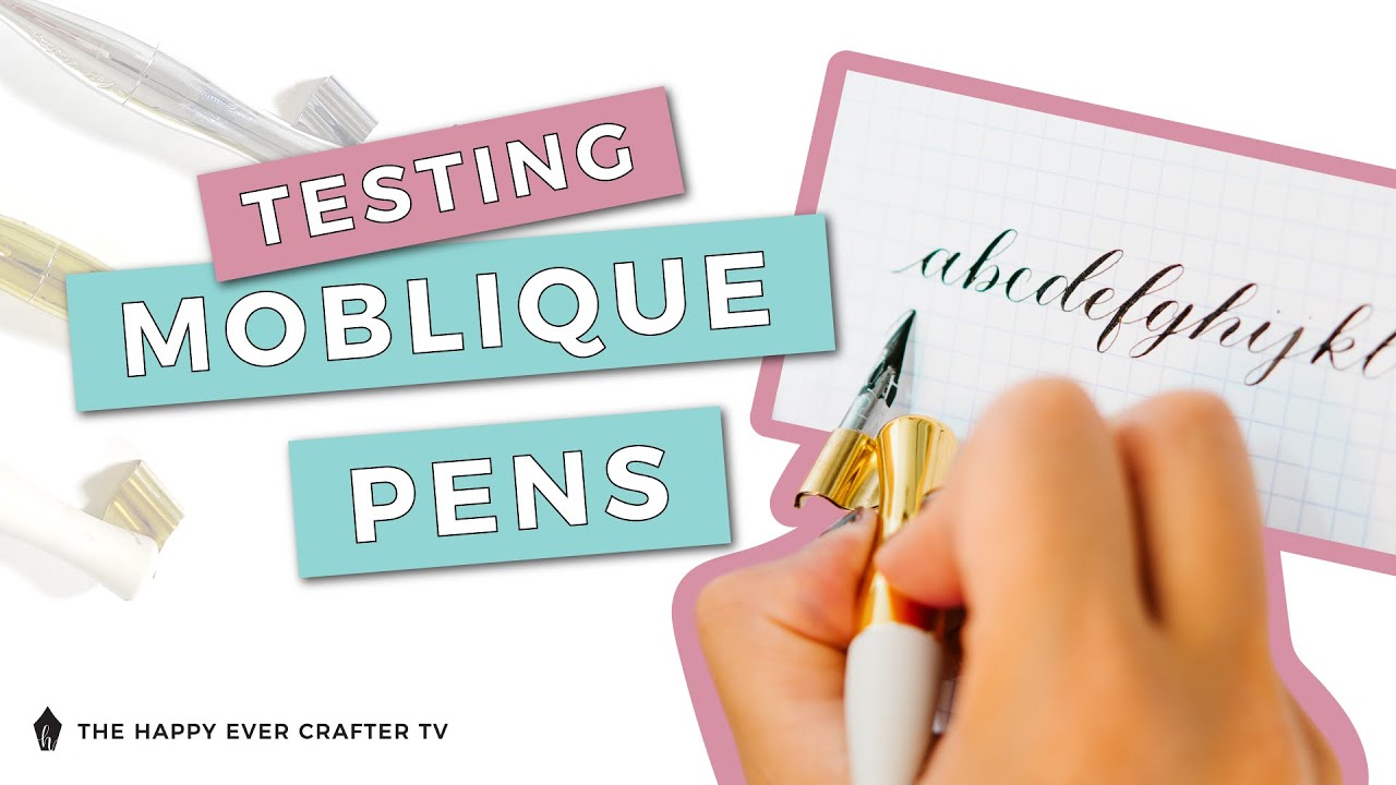 Moblique Pens– Are They Good For Calligraphy?