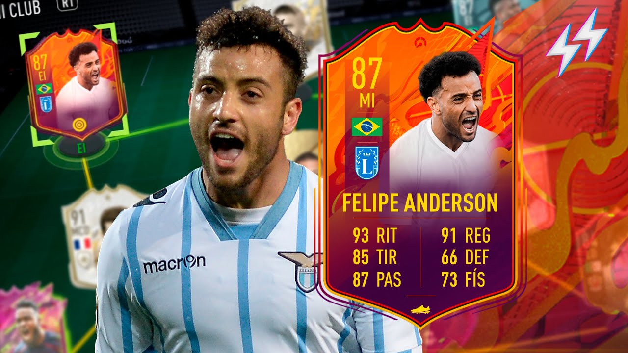 LA MEJOR CARTA GRATIS DE LA HISTORIA! FELIPE ANDERSON 87 HEADLINERS REVIEW! FIFA 22 ULTIMATE TEAM