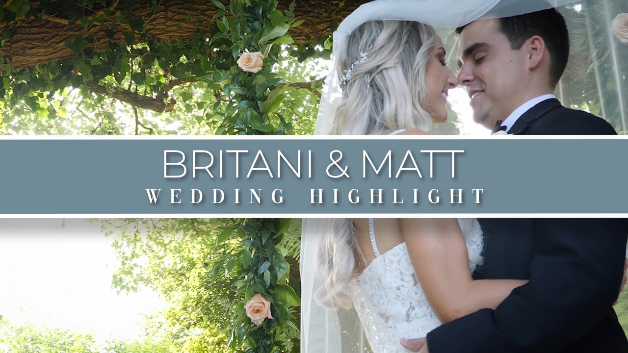 Brittani & Matt | Antrim 1844 | Taneytown, MD | Wedding Videographer