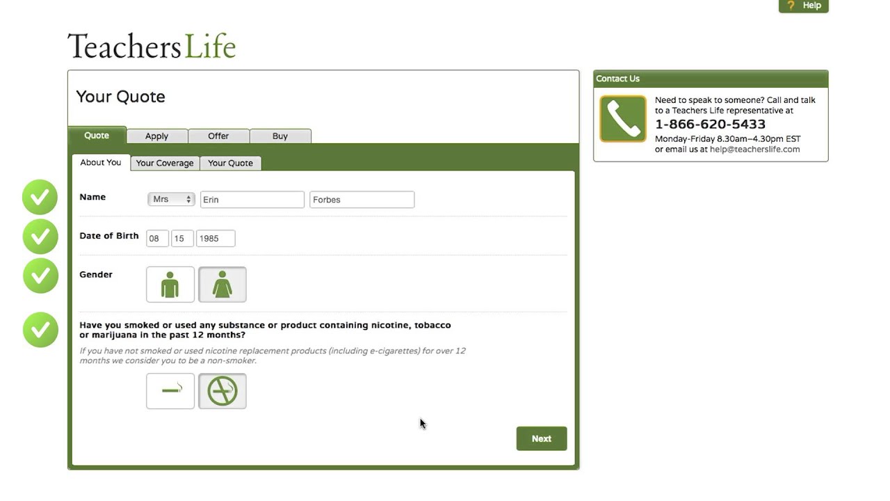 Getting a Life Insurance Quote