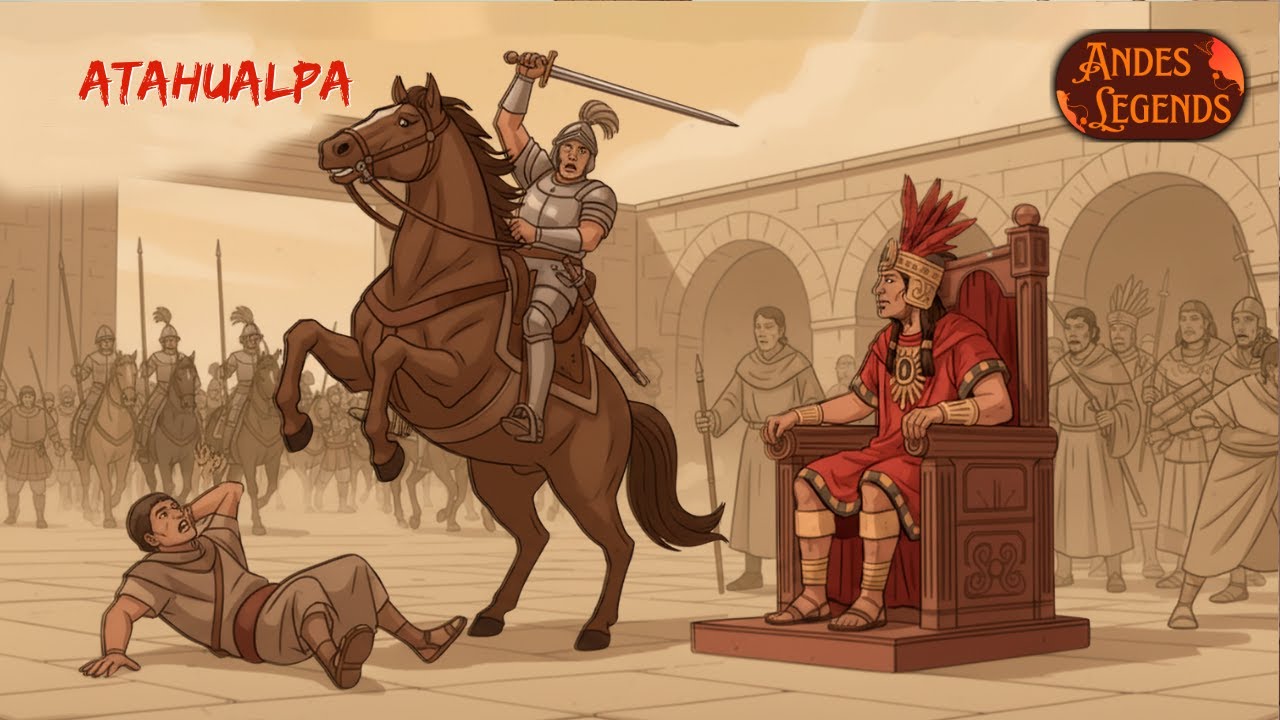 La Caída de un Imperio… Traición, Oro, Poder y el Fin del Tahuantinsuyo - ATAHUALPA | Andes Legends