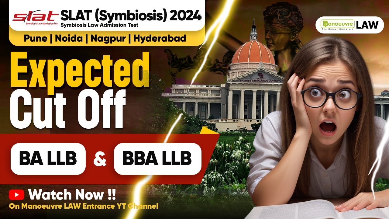 Symbiosis Law School SLAT 2024 Expected Cut Off | BA LLB & BBA LLB | Target Symbiosis Campus